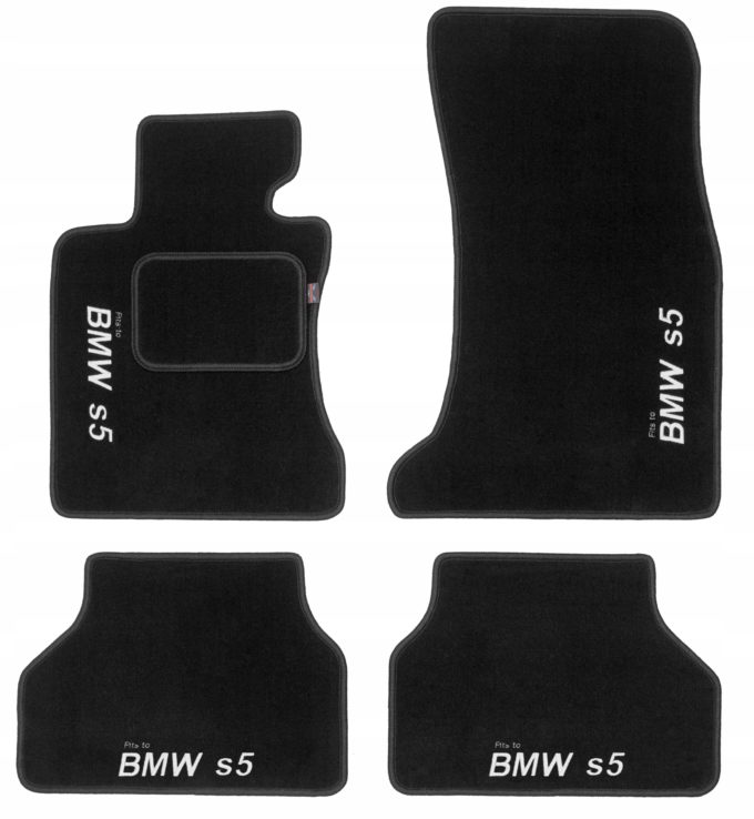 Велюровые коврики BMW 5 E60 E61
